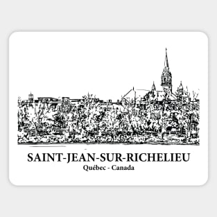 Saint-Jean-sur-Richelieu - Québec Magnet